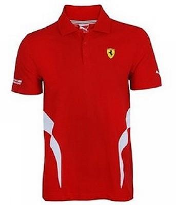 Pánska Polo Košeľa Puma Ferrari červená