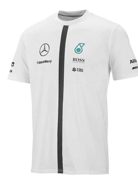 Tričko Mercedes GP v bielej Farbe