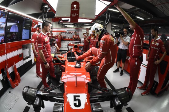 VC Singapuru, Sebastian Vettel