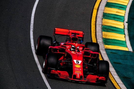 VC Austrálie 2018, Sebastian Vettel